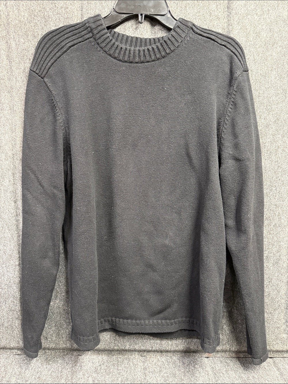 Victorinox Men's Crewneck Sweater in Black